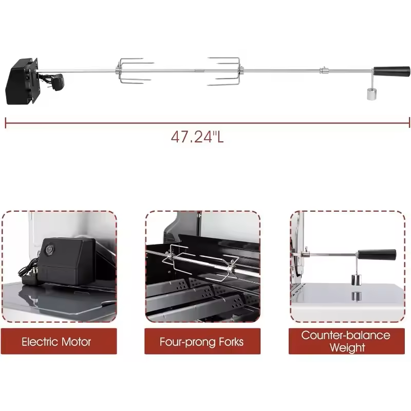 Full Size 5+1 Burner Bbq Grill