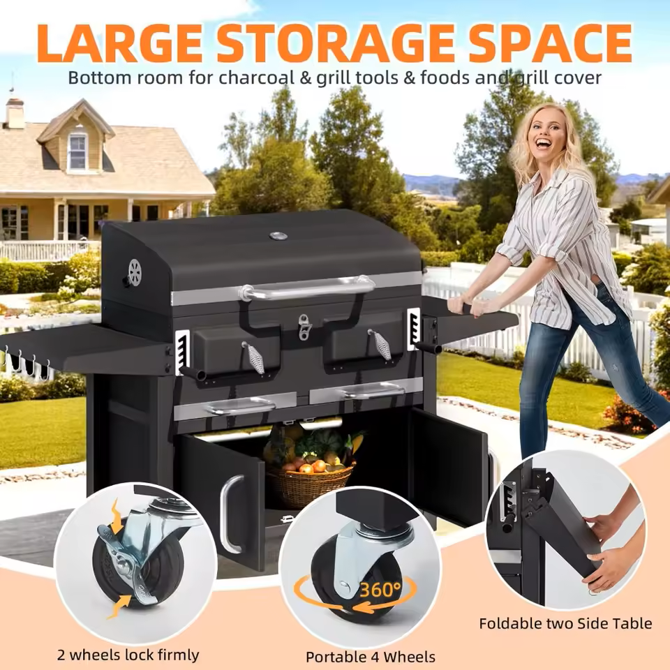 Ex-Large Charcoal Grill