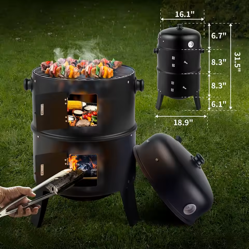 Vertical Stacked Grill